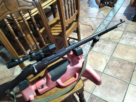 pongo a la venta este rifle de un amigo fallecido , el arma esta a mi nombre para su venta , lleva monturas 00