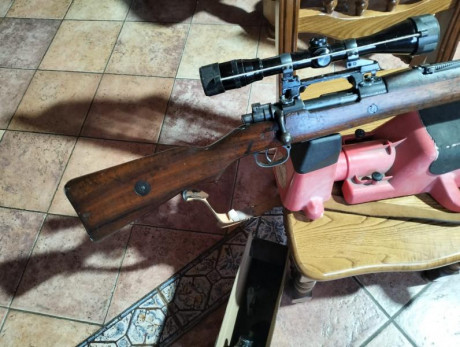 pongo a la venta este rifle de un amigo fallecido , el arma esta a mi nombre para su venta , lleva monturas 02