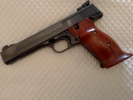 Retirada de la venta.

Las pistolas S&W, creadas con materiales de muy alta calidad, aceros inoxidables, 10
