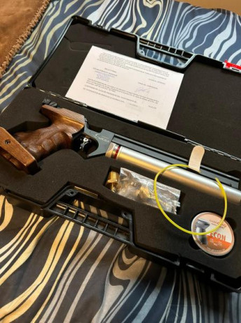 Se vende Acea Snowpeak PP20,
pistola de aire comprimido de 4,5, de cacha media y recién revisada, incluye 02