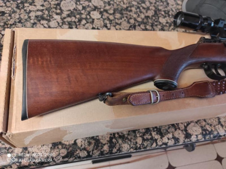 Un amigo se retira de la caza y me pide que lo anuncie. Se trata de un Kettner sistema Mauser 98, lo tiene 11