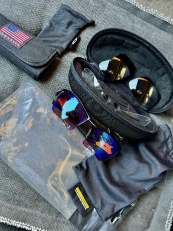 Gafas de sol Oakley Flak jacket jet Black ( 3 juegos de lentes intercambiables) Black iridium / Prizm 00