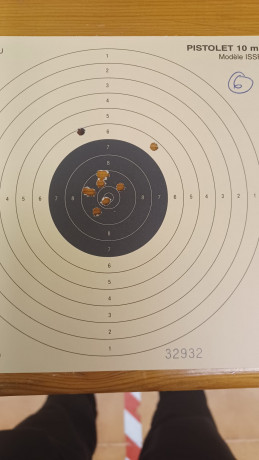 Hola, hoy por fin he empezado un curso de 6 semanas (2h semana) sobre Pistola Aire 10m y quiero poner 22