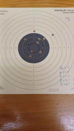 Hola, hoy por fin he empezado un curso de 6 semanas (2h semana) sobre Pistola Aire 10m y quiero poner 32