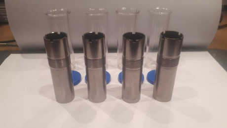 Se vende 4 CHOKES BERETTA OPTIMA PLUS del calibre 12 + llave

- 1 choke CL-SP C ****
- 1 choke PB-M-SP 01