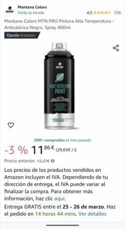 Hola, necesito pintar un arma y para éste menester sólo conozco las pinturas Krylon, pero no están disponibles 130