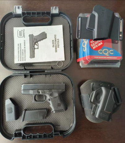 Vendo pistola Glock 26, excelente para defensa y para porte oculto, está prácticamente nueva, abra tirado 01