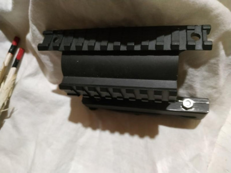 Montura para izmas y dragunof laterales
Cambio por anillas desmontables de 30 o bases para Remington 742 00