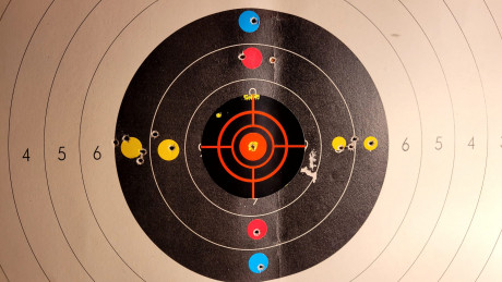 En venta Weihrauch HW 100 T  PCP calibre 4,5 alta precisión según fotos de disparos a 50 metros
Con cañón 30