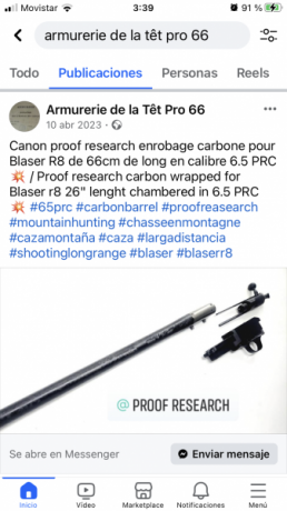 Compro cañón para  Blaser R93 en calibre 8x57 ,270win , 270wsm o similares 51
