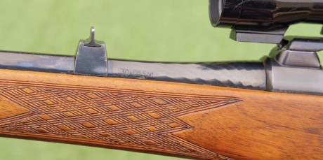 Vendo este fantástico rifle Steyr Mannlicher modelo M en calibre 30.06 con doble gatillo al pelo, cañón 62
