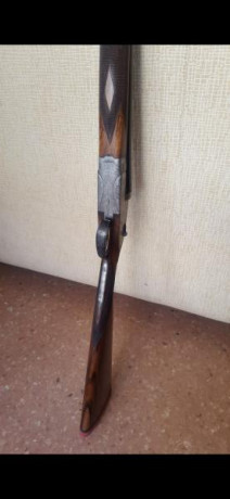 Vendo escopeta paralela Union Armera modelo 215 del calibre 20 impoluta, culata original a 37cm expulsora, 12