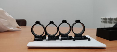 Anillas talley desmontables para tubo de 30 mm
Altura altas para visor de 56
80€ 12