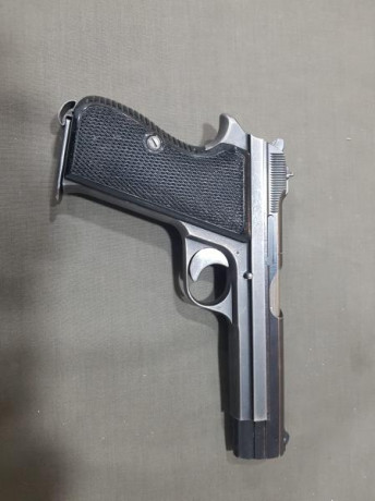 Hola vendo estupenda Sig P210 en cal 9para de 5 pulgadas en perfecto estado por no darle uso por 1500€.
Guiada 10