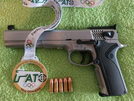 Hola a todos!! Llevo bastante tiempo tirando con mi Walther 22 en standard 25 metros y con una tizonni 90