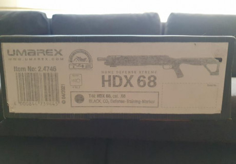 VENDIDA. Cerrar.

Vendo escopeta marcadora Umarex HDX68 T4E CO2.
Dispara bolas de caucho, aluminio, caucho 12