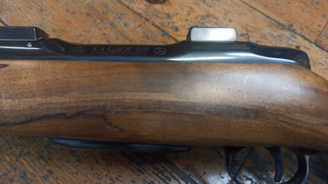 Se vende rifle sauer 90 calibre 375 holland & holland con bases buen estado y bonitas maderas.precio 20