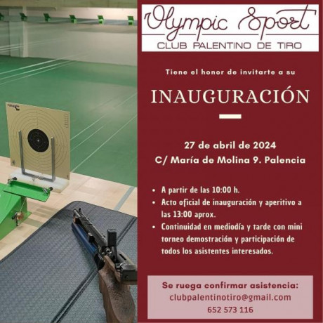 Nuevo club palentino ‘ Olympic Sport’ inaugurará su sede el 27 de Abril 02