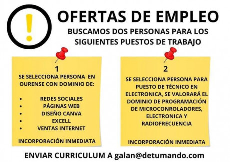 Pues se me ha ocurrido que podemos apuntarnos aquí los que buscamos trabajo y también los que ofrecen 111