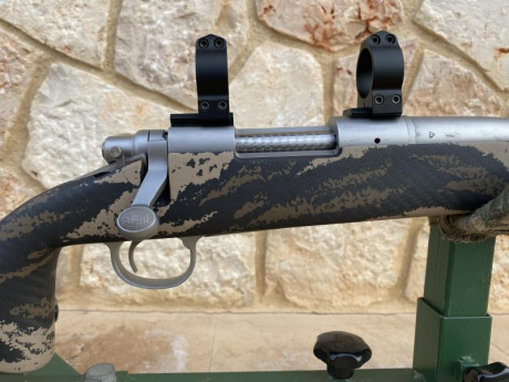 REMINGTON 700 CUSTOM CALIBRE 308 CON CAÑON VARMINT ACABADO INOX 65CM LARGO Y 122 DISPAROS REALIZADOS.
CONSTA 22