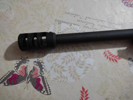 Muy buenas noches, busco un freno de boca de mínimo 3 ventanas laterales con rosca M18x1 es para el Bergara 20