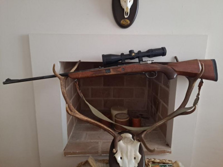 Buenas tardes, vendo rifle Santa Barbara de Luxe en 300 WM. Solo se vende rifle y correa . Muy cuidado, 10