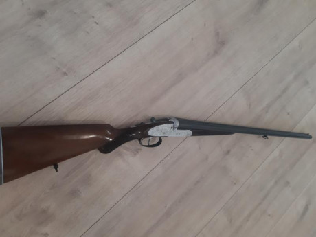 Escopeta fabricada en Eibar marca Danok-Vergara modelo 114 calibre 16. Comprada nueva en armas Parkemy 01