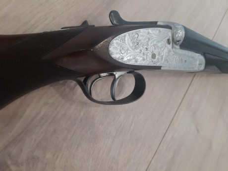 Escopeta fabricada en Eibar marca Danok-Vergara modelo 114 calibre 16. Comprada nueva en armas Parkemy 10
