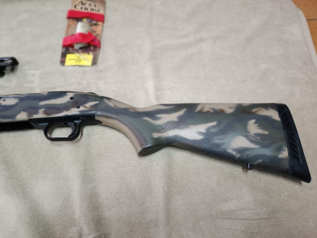 Bajada de precio.
Hola, vendo Mossberg 500A, con dos cañones.
Uno para bala, (liso) y el otro para caza 11