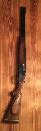 VENDIDO RIFLE BRNO SUPER EXPRESS MODELO 575.3
CALIBRE 9,3 x 74 R.
ESTADO DE CONSERVACIÓN EXCEPCIONAL TAL 01