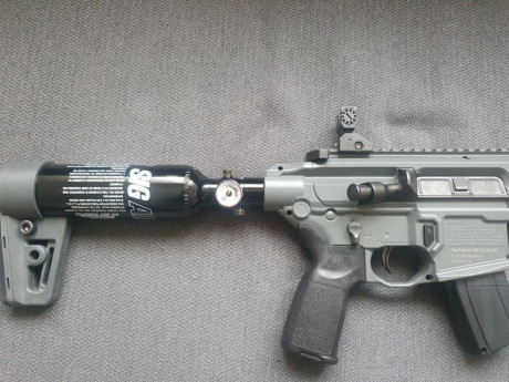 VENDIDA.

Vendo Sig Sauer MCX Virtus. Calibre 5.5. 24 julios. Está nueva. Un par de meses de uso. 
Botella 22