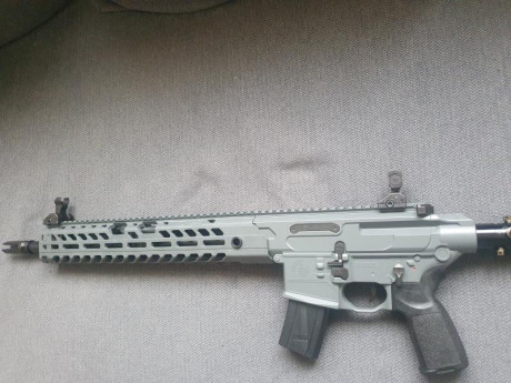 VENDIDA.

Vendo Sig Sauer MCX Virtus. Calibre 5.5. 24 julios. Está nueva. Un par de meses de uso. 
Botella 21