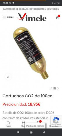 Sabeis alguno la medida esacta de las botellas de co2 de gamo de 74grs
La de 88 grs es 16-1.5 pero ¿y 40