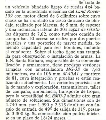A ver quien puede informarme sobre un proyecto español de principios de los 80.

Al parecer la idea fue 71