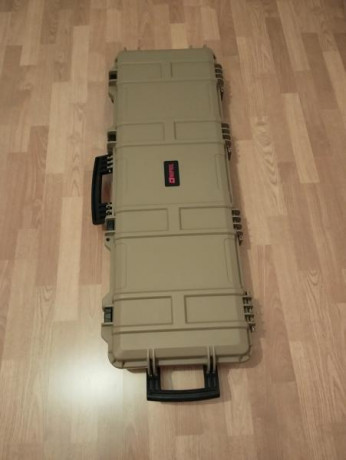 MALETIN RIGIDO NUPROL 110 CM WATERPROOF BRIEFCASE CON ESPUMA PRE-CORTADA, SOLO USADO UNA VEZ.

Medidas 00