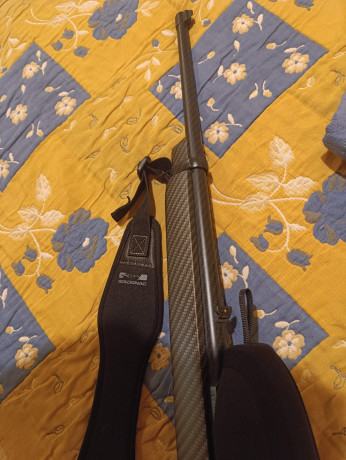 Vendo Carabina Ruger con hidroimpresion, no  es de c-argadores, las balas se meten, en un tubo debajo 51
