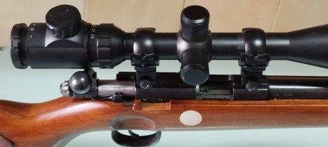 VENDO CARABINA KKW  FRANKONIA CAÑON LARGO, cal 22LR . VISOR BUSHNELL 6-24X50 AOEG, BIPODE Y CORREA.
NO 02