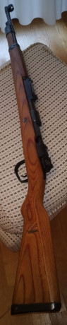 Se vende fusil VZ 98 en muy buen estado.
Calibre 7,92x57 (8x57 Mauser)
Factoria Brno.
Estos fusiles fueron 02