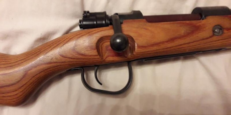 Se vende fusil VZ 98 en muy buen estado.
Calibre 7,92x57 (8x57 Mauser)
Factoria Brno.
Estos fusiles fueron 00