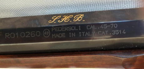 Rifle Rolling Block de Pedersoli de lujo, el más alto de gama, profusamente grabado, maderas seleccionadas, 92