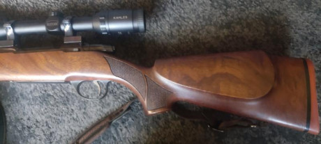 Rifle Sako 75. Equipo completo ideal de rececho. También válido para montería
•	Calibre 7x64
•	Cañón martillado 20