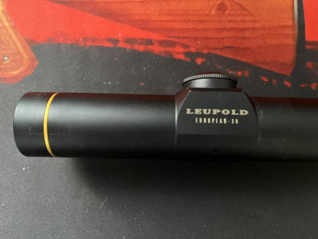 Vendo visor de batida Leupold European 30 mm de 1,25-4X20, en muy buen estado, magnifica óptica, no incluye 10