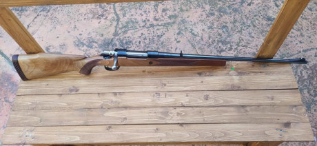 Hola. Vendo rifle de cerrojo SANTA BÁRBARA modelo DE LUXE en calibre 30-06.
Se encuentra en la provincia 00