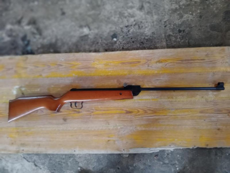 Hola pues eso que vendo esta carabina Norica mod.61 cal. 4.5. La carabina esta estupenda como nueva de 00