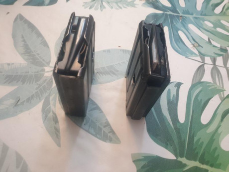 cargadores de cetme, 10 cartuchos, poco uso, perfecto estado, compatibles ar15. 20e/unidad +gastos. varias 01
