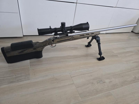 Vendo savage 12 ftr 308w, rifle con uso pero en perfecto funcionamiento, culata modificada para que sea 01