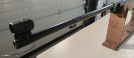 Vendo está carabina anschutz 335 con diopter y miras de recambio. 240€ 02