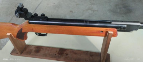 Vendo está carabina anschutz 335 con diopter y miras de recambio. 240€ 12