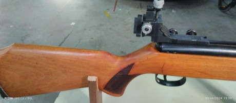 Vendo está carabina anschutz 335 con diopter y miras de recambio. 240€ 10