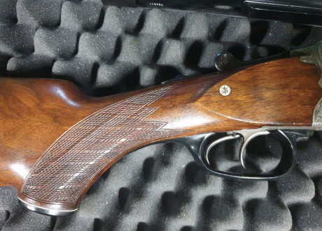 ***VENDIDA*** fabulosa escopeta/rifle superpuesto de la prestigiosa marca alemana Sauer & Sohn, Western 11
